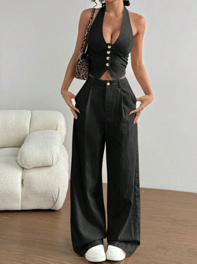 Conjunto Liara - 2 Peças Elegance Pantalona ✨