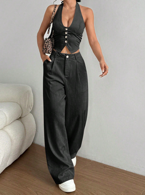 Conjunto Liara - 2 Peças Elegance Pantalona ✨