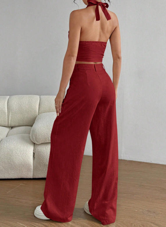 Conjunto Liara - 2 Peças Elegance Pantalona ✨