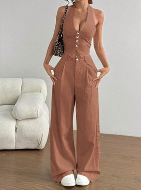 Conjunto Liara - 2 Peças Elegance Pantalona ✨