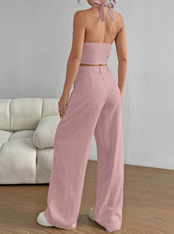 Conjunto Liara - 2 Peças Elegance Pantalona ✨