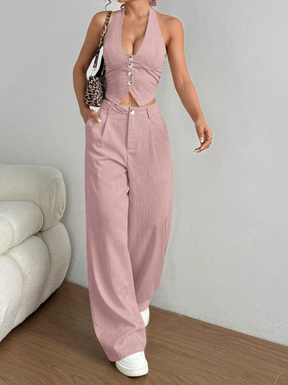 Conjunto Liara - 2 Peças Elegance Pantalona ✨